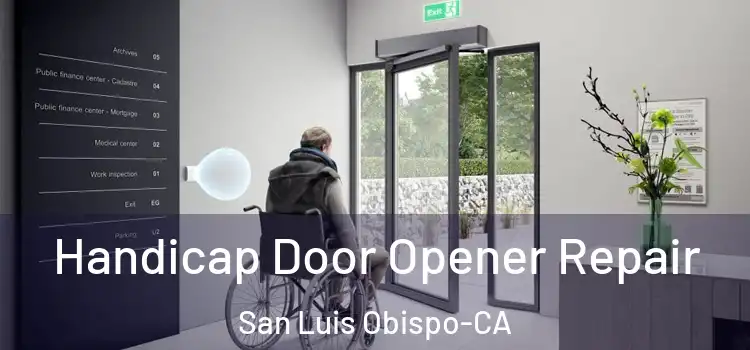  Handicap Door Opener Repair San Luis Obispo-CA